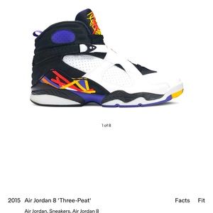 Air Jordan 8 Three Peat